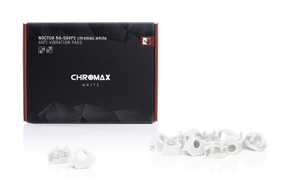 Noctua anti-vibrační podložky NA-SAVP5 16ks chromax.white