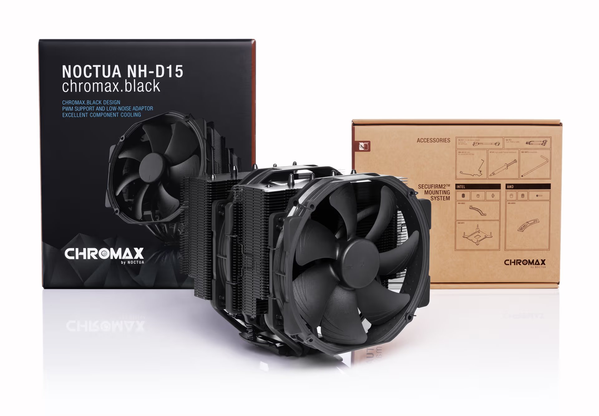 Noctua chladič NH-D15 chromax.black