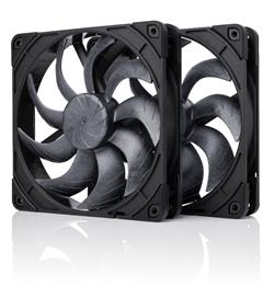 Noctua ventilátor NF-A14x25 G2 PWM Sx2-PP chromax.black