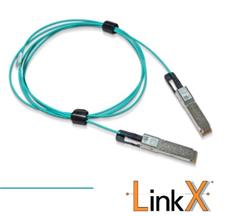 nVidia Mellanox® active fiber cable, IB HDR, up to 200Gb/s, QSFP56, LSZH, black pulltab, 10m