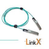 nVidia Mellanox® active fiber cable, IB HDR, up to 200Gb/s, QSFP56, LSZH, black pulltab, 30m