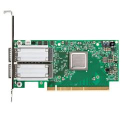 nVidia Mellanox ConnectX®-5 Ex VPI adapter card, EDR IB (100Gb/s) and 100GbE, dual-port QSFP28, PCIe4.0 x16, tall bracke
