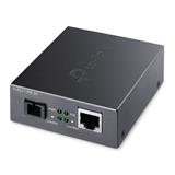 Omada 10/100 Mbps RJ45 to 100 Mbps Single-mode SC WDM Bi-Directional Fiber Converter With 1-Port PoE PORT: 1× 100Mbps SC