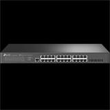 Omada 24-Port 2.5GBASE-T L2+ Managed Switch with 4 10GE SFP+ Slots PORT: 24× 2.5G RJ45 Ports, 4× 10G SFP+ Slots, RJ45/Mi