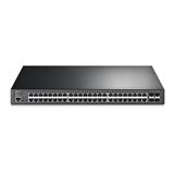 Omada 52-Port Gigabit L2+ Managed Switch with 48-Port PoE+ PORT: 48× Gigabit PoE+ Ports, 4× Gigabit SFP Slots, RJ45/Micr