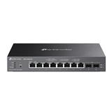 Omada 8-Port 2.5GBASE-T and 2-Port 10GE SFP+ Smart Switch with 8-Port PoE+ PORT: 8× 2.5G PoE+ Ports, 2× 10G SFP+ Slots S