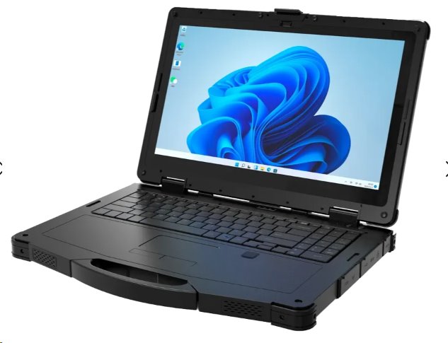 ONERugged N15A 15.6" rugged notebook, I5+16G+512G, 1920x1080, 1000cd/m2, Win11 Pro (bez licenčního klíče)