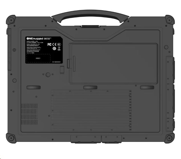 ONERugged N15A 15.6" rugged notebook, I5+16G+512G, 1920x1080, 1000cd/m2, Win11 Pro (bez licenčního klíče)