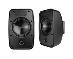 ORIGIN - 6,5" woofer / 1" ALU tweeter / reproduktor pro venkovní povrchovou montáž / BLACK
