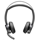 Poly Voyager Focus 2 MS Teams s nabíjecím stojánkem, USB-A/C adaptér, stereo