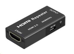 PremiumCord HDMI 2.0 repeater až do 40m, rozlišení 4Kx2K@60Hz