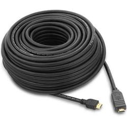 PremiumCord HDMI High Speed with Ether. kabel se zesilovačem, 25m, 3x stínění, M/M, zlacené konektory, černý