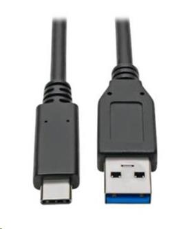 PremiumCord kabel USB-C - USB 3.0 A (USB 3.1 generation 2, 3A, 10Gbit/s) 3m