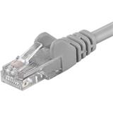 PremiumCord Patch kabel Cat6 UTP, délka 15m, šedá