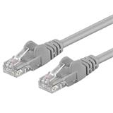 PremiumCord Patch kabel UTP RJ45-RJ45 level 5e 0.25m šedá