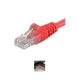 PremiumCord Patch kabel UTP RJ45-RJ45 level 5e 1m červená