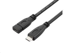 PremiumCord Prodlužovací kabel USB 3.1 generation 2, C/male - C/female, 1,5m