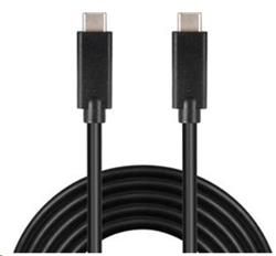 PremiumCord USB-C kabel ( USB 3.1 generation 2, 3A, 20Gbit/s ) cerný, 3m