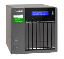 QNAP TVS-882ST3-i7-16G, Tower, 8-bay NAS, Intel i7-6700HQ 2.6 GHz QC, 16GB, 2 GigaLan, 2x 10Gbase-T port
