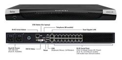 Raritan 16-port serial console server, 2x AC, 2x Gigabit LAN