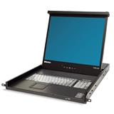 Raritan 19" LCD šuflík s DVI/VGA, touchpad, 1280 x 1024px, USB 2.0 port