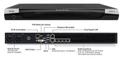 Raritan 4-port serial console server, 2x AC, 2x Gigabit LAN