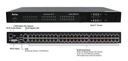 Raritan 48-port serial console server, 2x AC, 2x Gigabit LAN