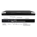Raritan 8-port serial console server, 2x AC, 2x Gigabit LAN