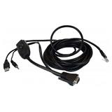 Raritan Integrated KVM Cable for VGA, USB and Audio, 2 meters