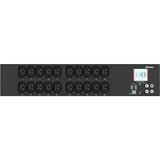 Raritan Unit Metered PDU 2U, 20x C13; vstup: 1F/16A kabel 3m vidlice IEC 60309