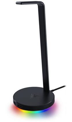 RAZER držák sluchátek Base Station V2 Chroma,Black, 2 x USB 3.1 ports, 1x3.5mm combo port (DAC), 7.1 surround sound