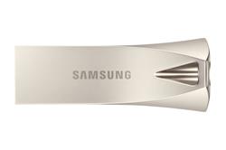 Samsung flash disk 256GB BAR Plus USB 3.1 (rychlost čtení až 400MB/s) Champagne Silver