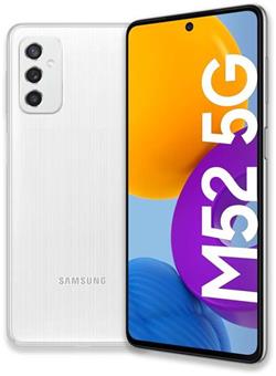 Samsung Galaxy M52 5G 128GB/6GB, 64Mpx, USB-C, 6.6" Super AMOLED Plus - White