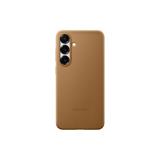 SAMSUNG Ochranný kryt z vegánskej kože pre Galaxy S25+ hnedý