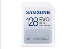 Samsung paměťová karta 128GB EVO Plus SDXC CL10, U3, V30 (čtení až 130MB/s)