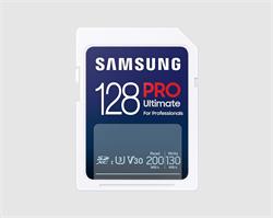 Samsung paměťová karta 128GB PRO ULTIMATE SDXC CL10 U3 V30 (č/z: až 200/130MB/s)