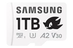 Samsung paměťová karta 1TB PRO Plus Sonic the Hedgedog micro SDXC U3 (č/z: až 180/až 130MB/s) + SD adaptér