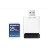 Samsung paměťová karta 256GB PRO Plus SDXC CL10, U3, V30 (č/z: až 160/120MB/s) + adaptér