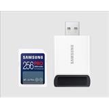 Samsung paměťová karta 256GB PRO ULTIMATE SDXC CL10 U3 V30 (č/z: až 200/130MB/s) + USB adaptér