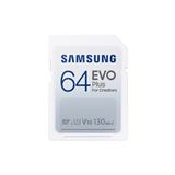 Samsung paměťová karta 64GB EVO Plus SDXC CL10, U1, V10 (čtení až 130MB/s)