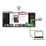 Samsung QP105DX-5K 105" 5120x2160 500cd, HDMI DP USB 24/7