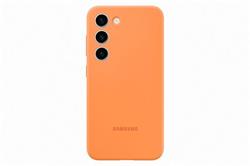 Samsung Silikónový zadní kryt pro Samsung Galaxy S23+, oranžová