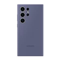 Samsung Silikonový zadní kryt S24 ULTRA, fialový