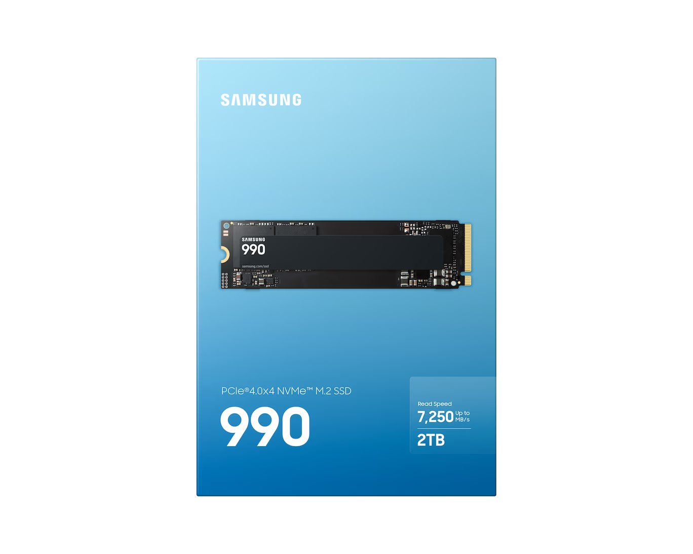 Samsung SSD 2TB 990 PCIe 4.0 NVMe M.2 (č/z: 7250/6450MB/s)