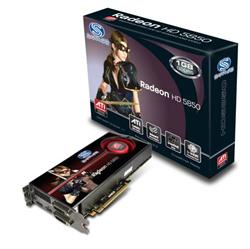 Sapphire Toxic HD5850 PCIe 1GB DDR5 765/1125MHz 2xDVI+HDMI+DP DualSlot-fan