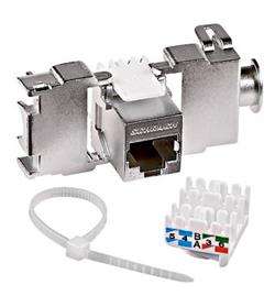 Schrack Keystone modul RJ45 stíněný, Cat.6, samozářezový, SFA
