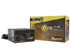 Seasonic zdroj 500W Core GC-500 (SSR-500LC), ATX 12V, 80 Plus Gold - bez modulární kabeláže