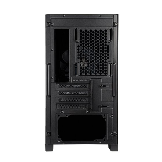 SilverStone FARA 312Z - Micro-ATX skříň, 2x RGB větráky v balení, podpora až 280mm radiátoru, tvrzené sklo, černý