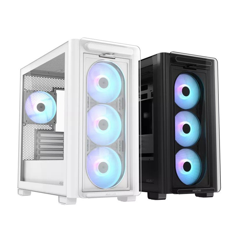 Skříň ASUS A23 PLUS TG ARGB White