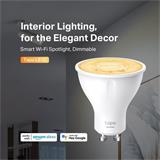 Smart Wi-Fi Spotlight, Dimmable SPEC: 2.4 GHz, IEEE 802.11b/g/n, GU10 Base, 220–240 V, 50/60 Hz, 350 lm, 2.9 W, 2,700 K,
